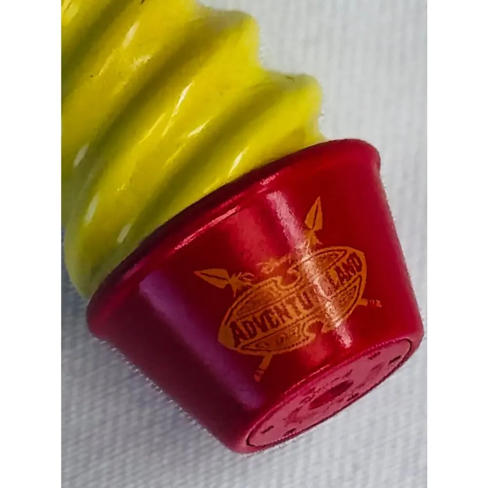 Disney Parks Adventureland Dole Whip Ice Cream Keychain Bag Charm Souvenir